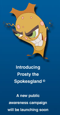 Introducing Prosty the Spokesgland